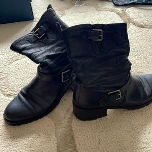 COPY - Cole Haan slouchy moto boots
